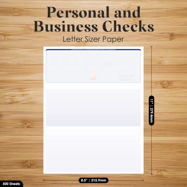 Laser Business Checks - Checks On Top - Image 2