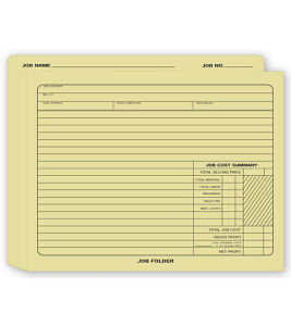 Work Post Files ABC Manila Expandable Job Folder File Jackets, 12 x 10″, Preprinted to ...