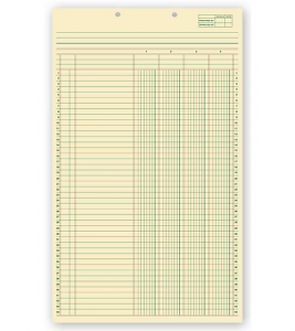 ABC Columnar Pads, 4 Columns, Perfect for Accounting and Analysis, 8.5 ...