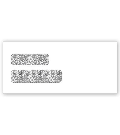 ABC 2-Window Confidential Envelopes – Gummed & Self-Seal Options