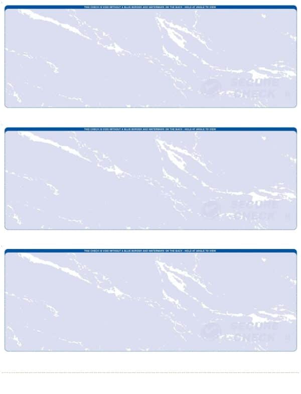 Blank Business Checks 3 Per Page