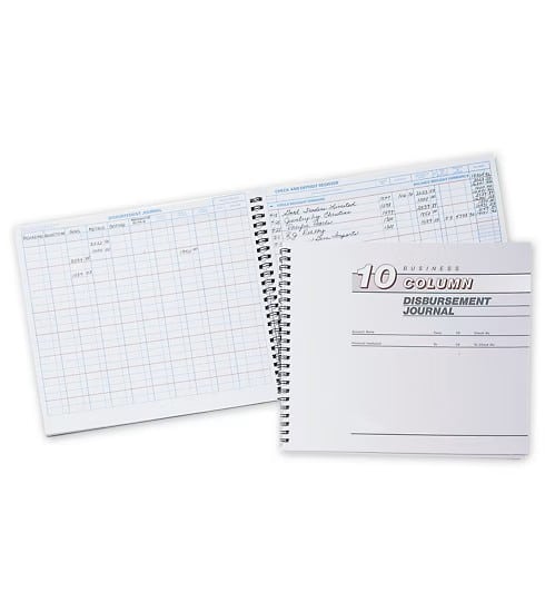 Cash Receipts / 10‑Column Disbursement Journal